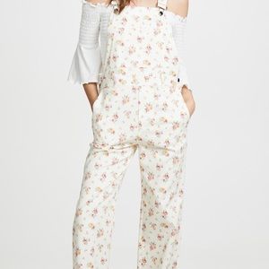 Petersen floral overalls